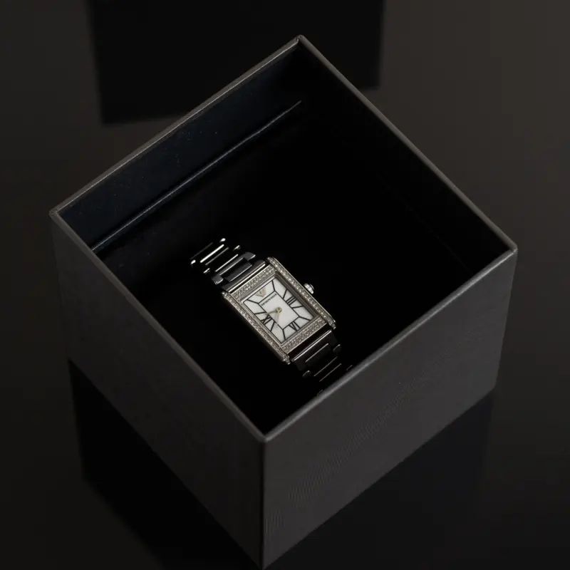 Emporio Armani Genni Silver Dial Fashion Ladies Watch- AR11625